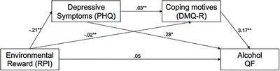 Depression, Environmental Reward, Coping Motives and Alcohol Consumption During the COVID-19 Pandemic